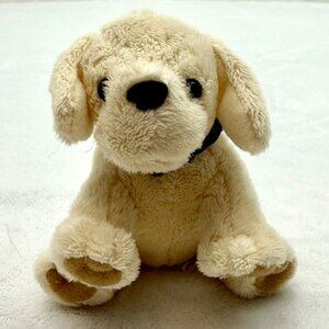 Relax It's Lees Plush Toy Dog w/Bandana Keychain